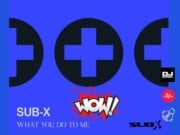 SUB-X – What You Do To Me 👍 Oto znakomite odświeżenie “Ride on Time” sub-x What You Do To Me